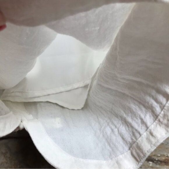 Citron Santa Monica Wide Leg Pants Cream White 3x Lagenlook Coastal - Picture 8 of 11